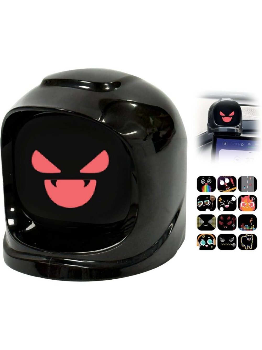 Vibrant Smart Car Dashboard Robot Ornament - Fun Gift for Car Lovers